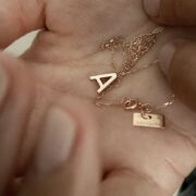 naszyjnik-diamenty-różowe złoto-vanrycke-warszawa-złoto 750-18 karatowe złoto