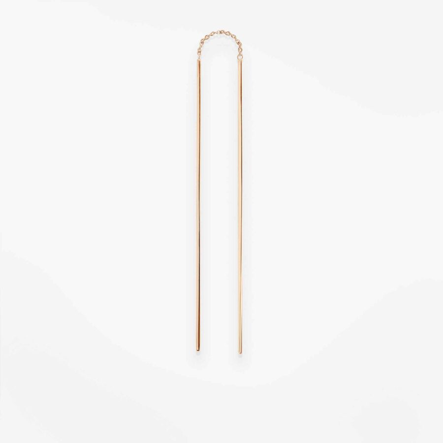 ON1R0-01-vanrycke-Nunchaku---mono-boucle-d'oreille-or-rose-1