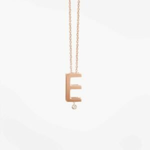 Naszyjnik Vanrycke Abécédaire E