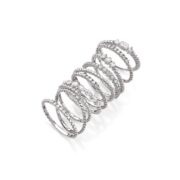 Doretto Doretto pear shape oro bianco