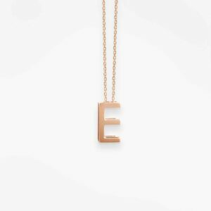 Naszyjnik Vanrycke Abécédaire E