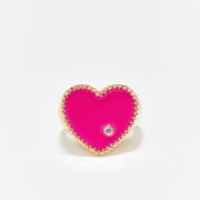 chevaliere-coeur-neon-fuchsia-or-jaune