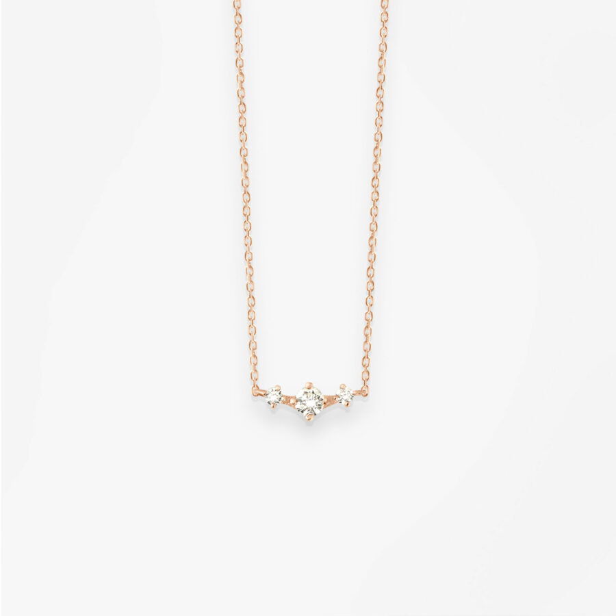 Vanrycke-stardust---collier-or-rose-3-diamants-2